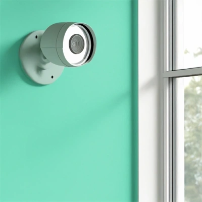 Long Beach vivint camera facing a window
